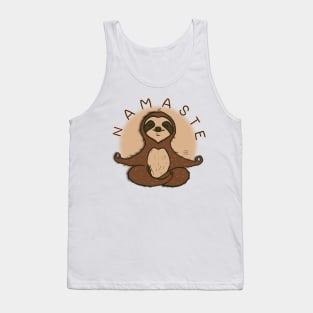 Sloth Namaste Tank Top